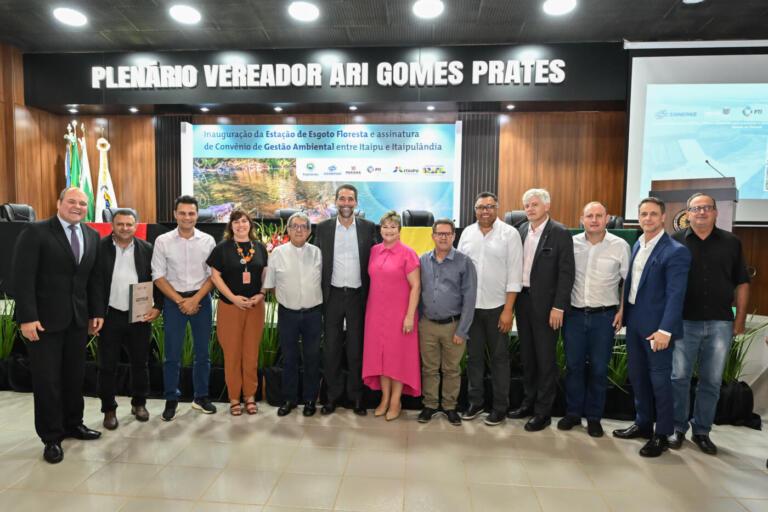 Sanepar e Itaipu inauguram primeiras obras de um pacote de R$ 184 milhões na região Oeste