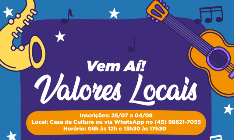 Inscrições aos Valores Locais terminam nesta sexta-feira