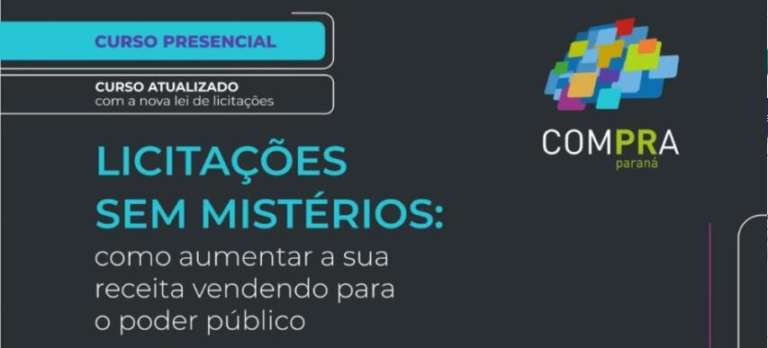 Capacitação sobre compras públicas acontece no final do mês em Marechal Rondon