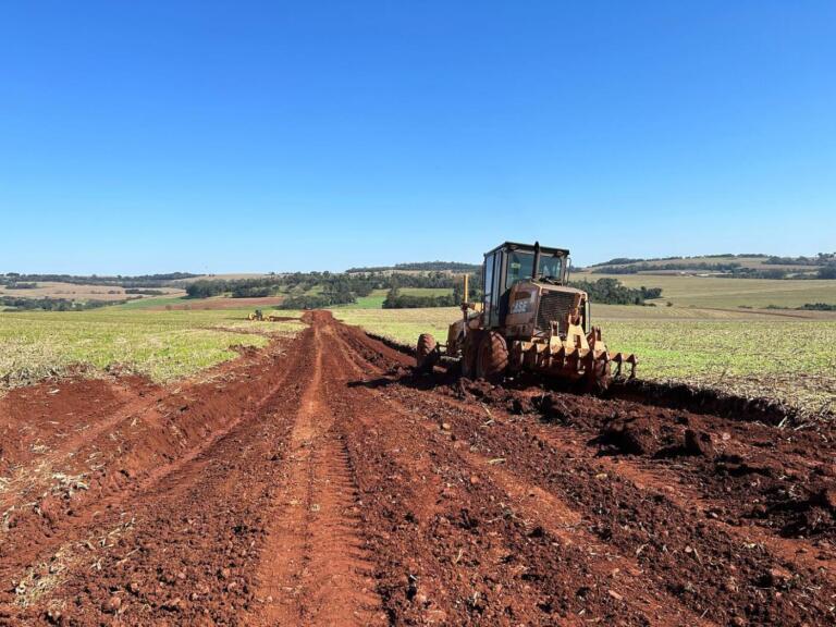 Estrada que liga São Marcos a Bela Vista Rondon recebe melhorias