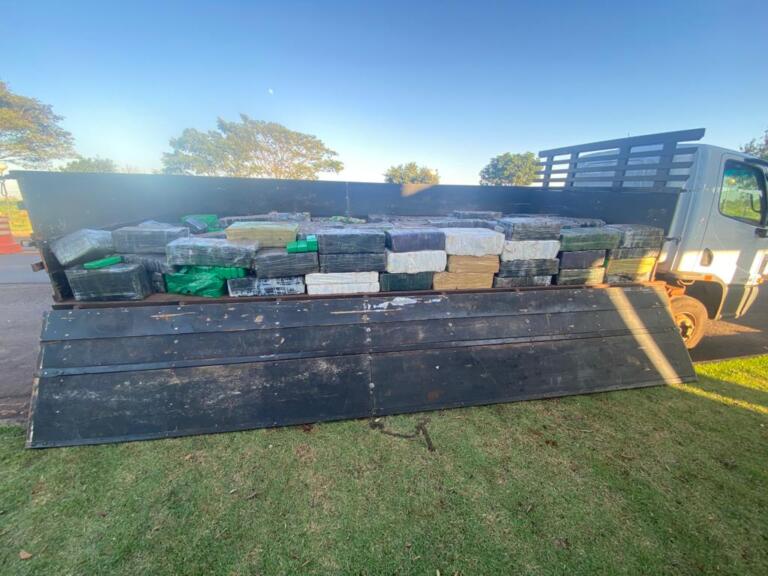 PRE confirma apreensão de 3,2 mil quilos de maconha