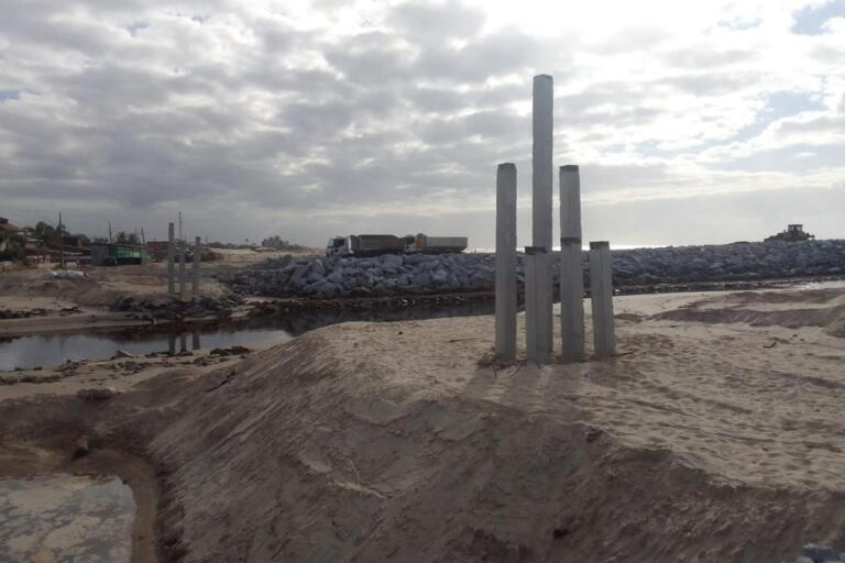 Passarela sobre Rio Matinhos trará mais conforto a pedestres e ciclistas