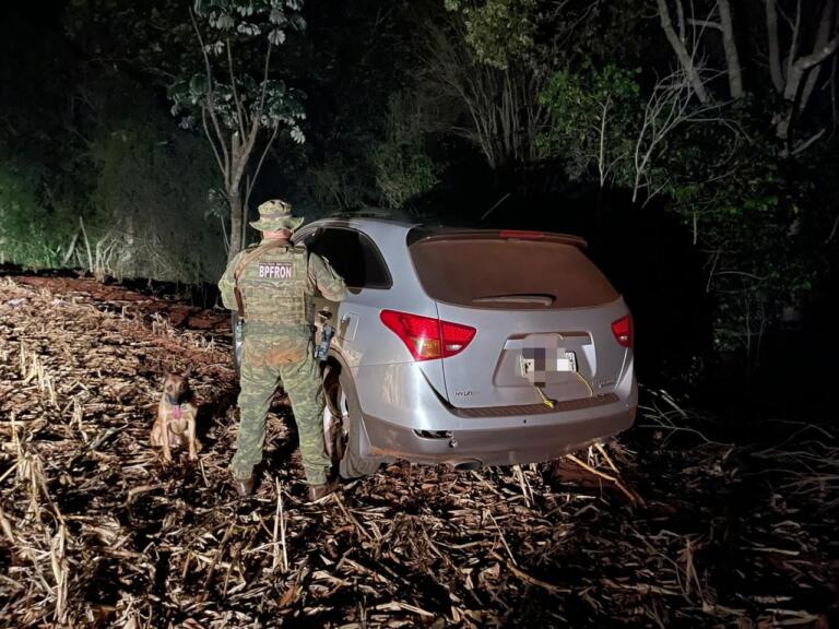 Carro carregado com cigarros contrabandeados é apreendido em Nova Santa Rosa