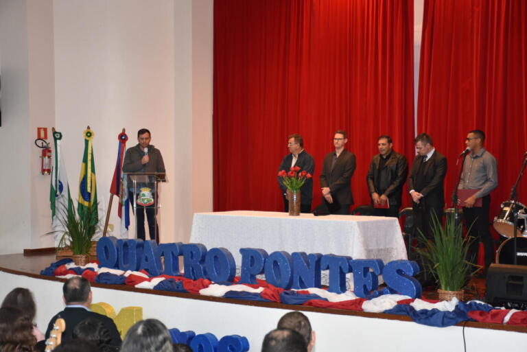 Culto ecumênico é realizado em agradecimento aos 31 anos de Quatro Pontes