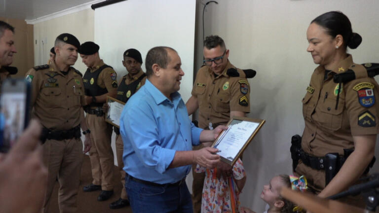 Policiais Militares do 19º BPM de Toledo recebem homenagens por combate ao crime