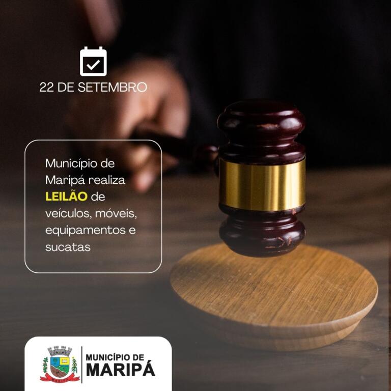 Município de Maripá vai leiloar veículos, móveis, equipamentos e sucatas