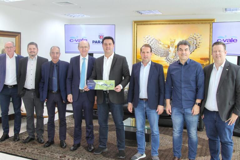 Micheletto articula reunião entre Ratinho Junior e diretores da C.Vale