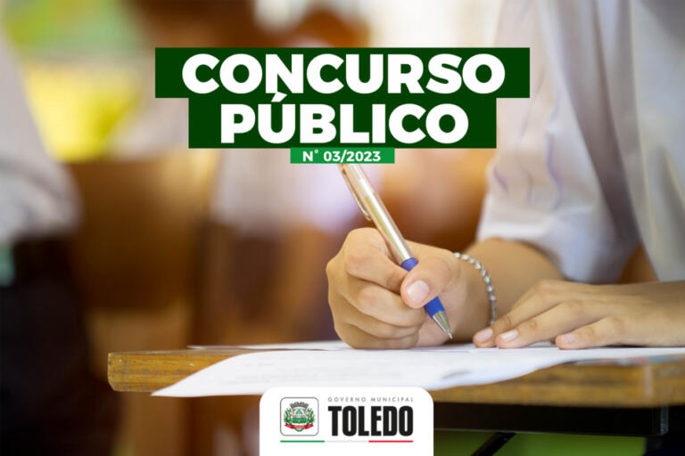 Prefeitura de Toledo abre concurso para 39 cargos de diversos níveis
