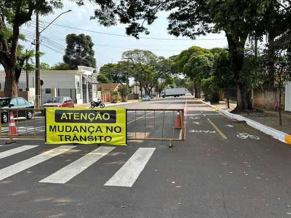 Rua 7 de Setembro, sentido bairro-centro, passa a ser mão única