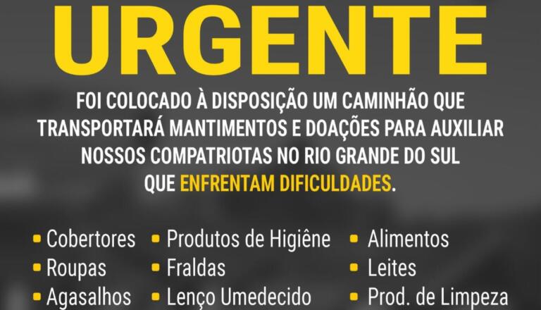 Rondonenses se mobilizam para arrecadar doações e ajudar vítimas do ciclone no Rio Grande do Sul