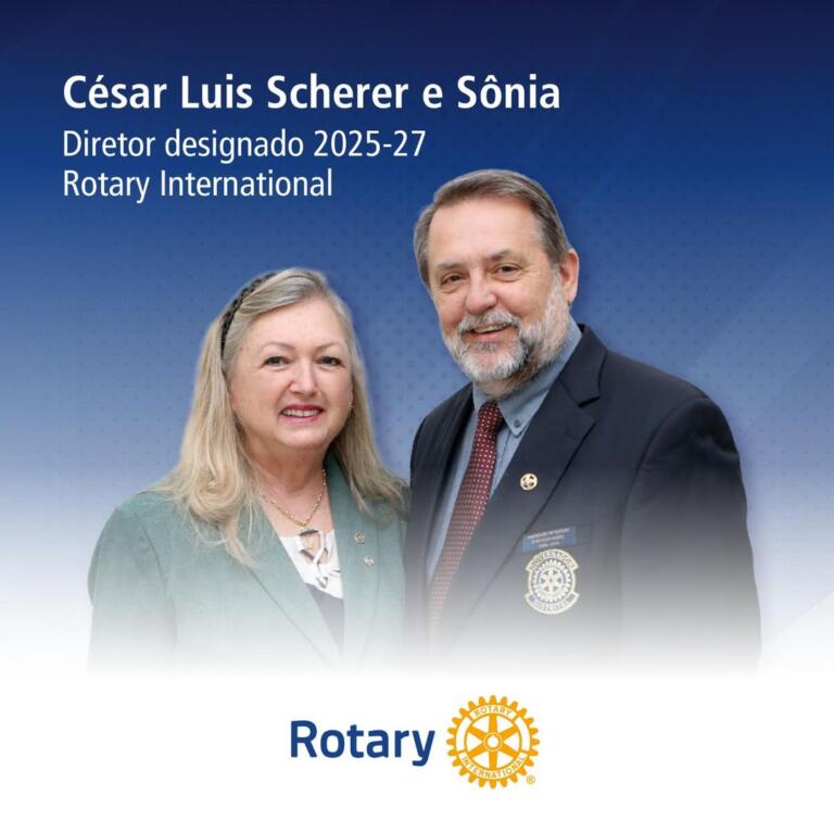 Rondonense César Scherer é escolhido como diretor do Rotary International
