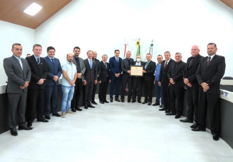 Harraldo Altmann é homenageado com título de Cidadão Honorário de Marechal Rondon