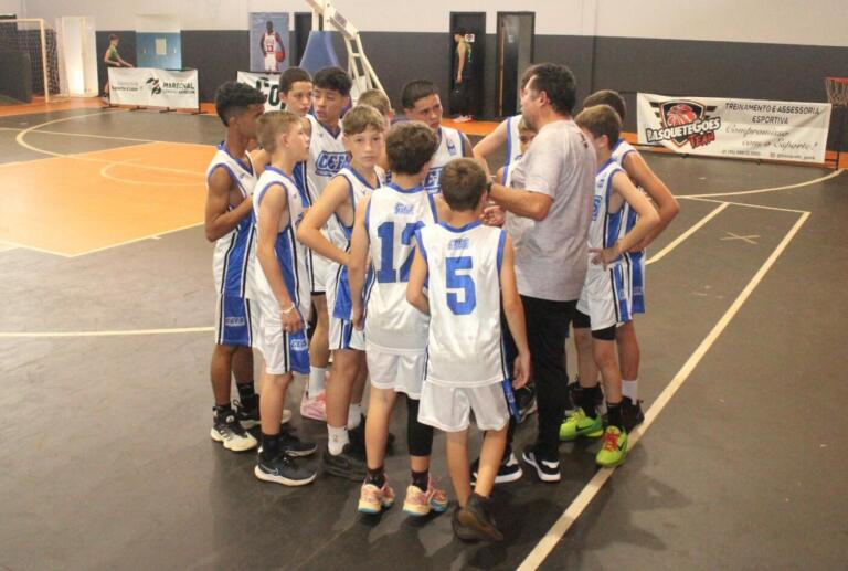 Pref. de Marechal Rondon/AACC/ACB vai a Curitiba para disputa do Estadual sub-13