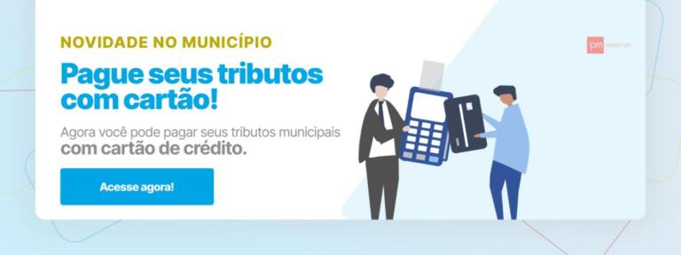 Tributos podem ser pagos via cartão de crédito em Marechal Rondon