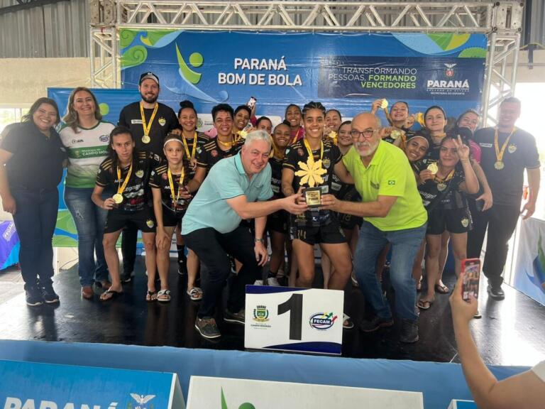 AACC Copagril/Prefeitura de Marechal Rondon conquista o ouro no Paraná Bom de Bola