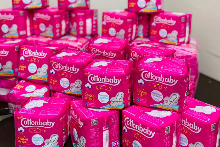 Fundepar distribui recursos à rede estadual para reforçar combate à pobreza menstrual