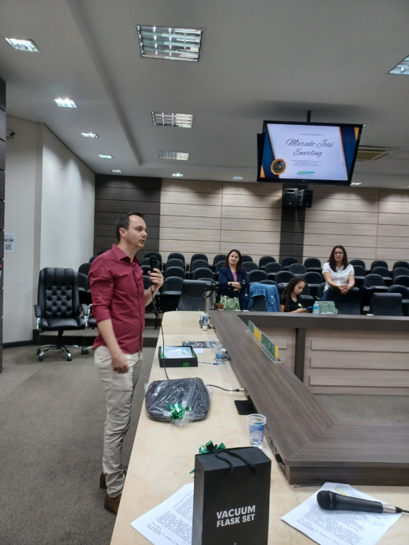 Marcelo Everling, da Acimacar, vence prêmio Executivo Destaque da Caciopar