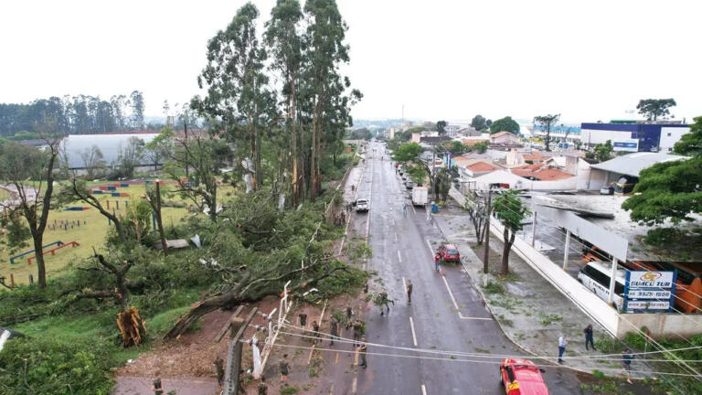 Simepar confirma passagem de tornado por Cascavel