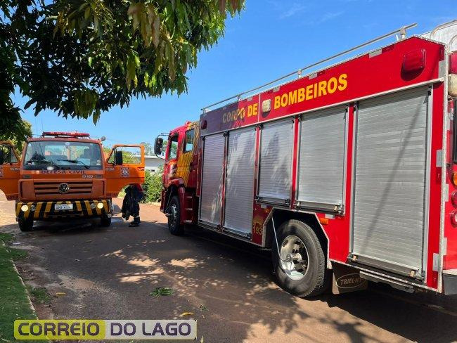 Panela incendeia enquanto jovem preparava almoço em Santa Helena