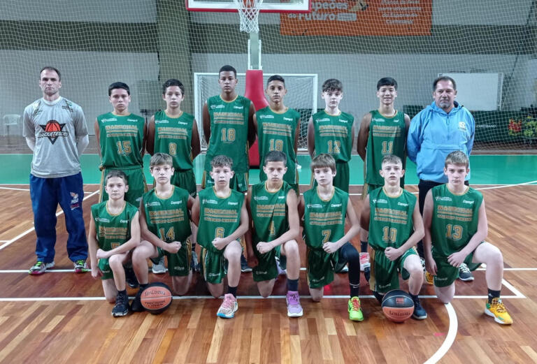 Sub-13 da Prefeitura de Marechal Rondon/AACC/ACB termina em 5º lugar no Estadual