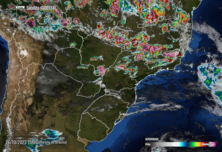 Paraná tem alerta de temporal para o fim de semana
