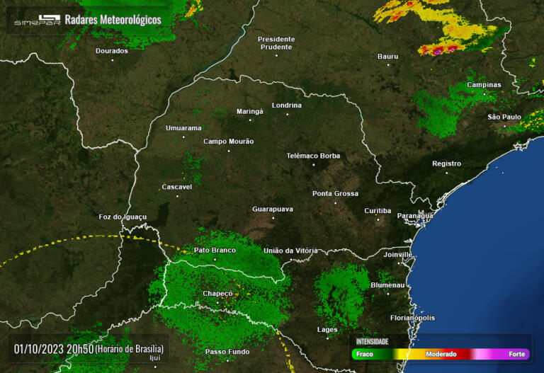 Primeira semana de outubro será marcada por tempo abafado e chuvas