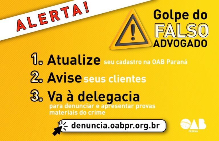 OAB de Marechal Rondon alerta sobre “golpe do falso advogado” na comarca