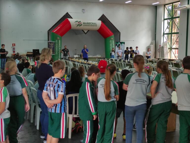 2° Festival de Xadrez movimenta escolas municipais de Marechal Rondon
