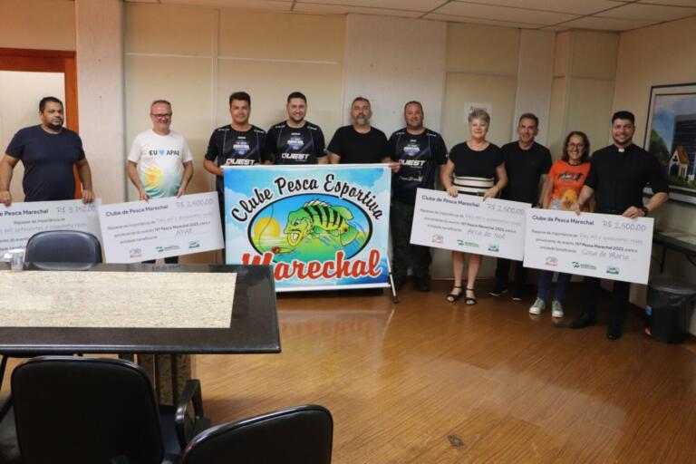 Pesca Marechal repassa recursos para entidades locais