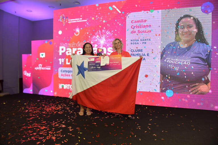 Professora de Nova Santa Rosa conquista prêmio nacional de educação