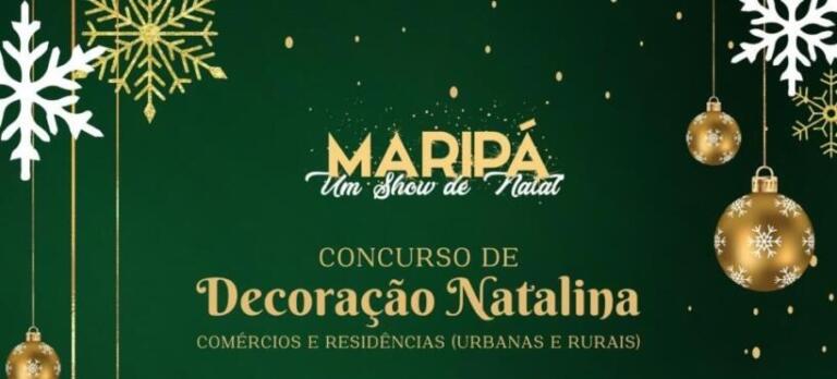 Maripá lança Concurso de Decoração Natalina 2023