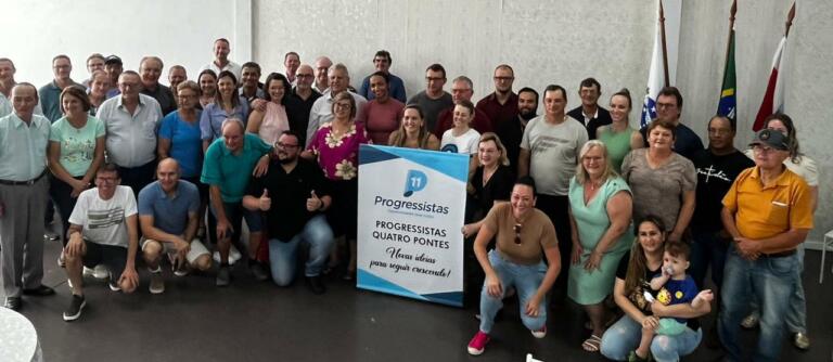 Partido Progressistas de Quatro Pontes compõe Comissão Provisória Municipal