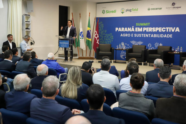 Paraná avança em produção de alimentos com sustentabilidade, afirma o governador