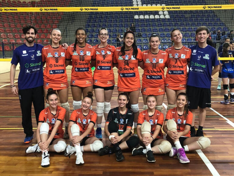 Martin Luther/Prefeitura de Marechal Rondon em ação na Taça Paraná de Voleibol