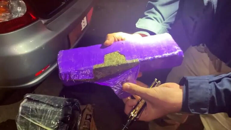 Homem é preso com 49 quilos de maconha na BR 277 em Santa Terezinha de Itaipu