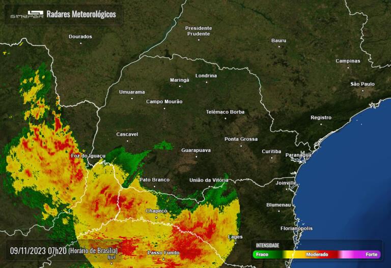 Com mudança no tempo, quinta-feira tem alerta para possibilidade de tempestades