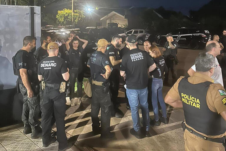 Polícia Civil e PM fazem operação contra o tráfico em Nova Santa Rosa