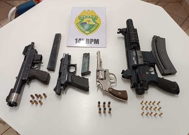 Ação da Polícia Militar resulta na prisão de quatro homens após tentativa de roubo