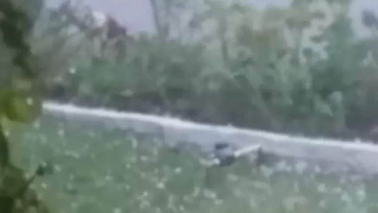 Chuva de granizo provoca estragos em Serranópolis, Céu Azul e Matelândia