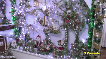 Rondonense transforma sua casa em um conto de Natal com decorações simples e criativas
