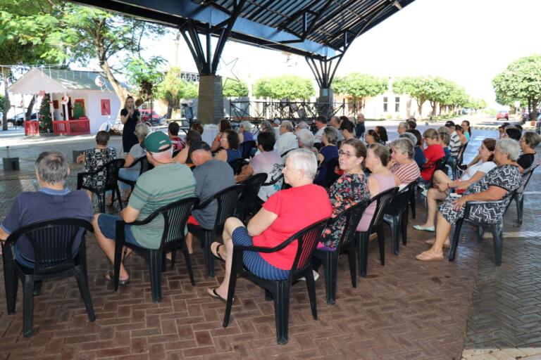 Pato Bragado promove abertura das atividades do Centro de Convivência do Idoso