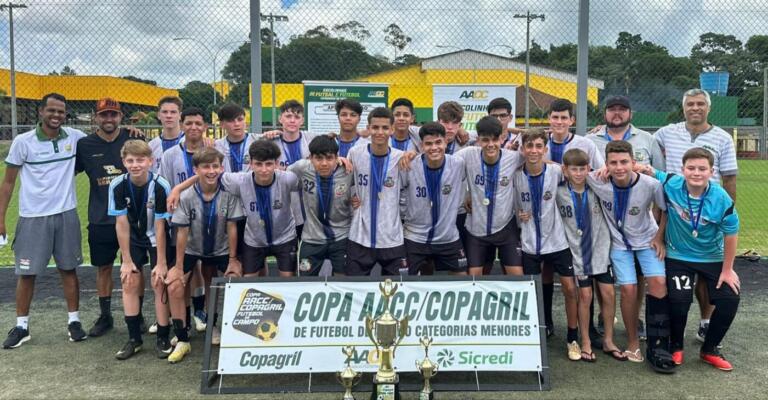 Sub-15 de Pato Bragado conquista o título na 2ª Copa AACC de Futebol; sub-11 e sub 13 são vice-campeões