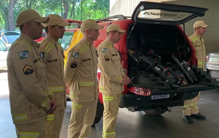 Três desencarceradores são repassados ao Corpo de Bombeiros de Marechal Rondon