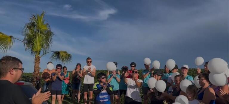 Ciclista atropelada recebe homenagem póstuma em Nova Santa Rosa