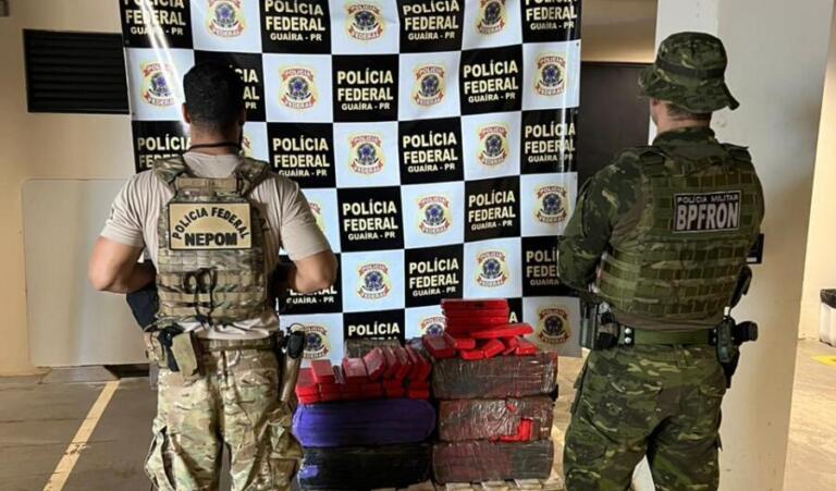 Policiais apreendem 239 quilos de maconha e dez quilos de agrotóxicos em Mercedes