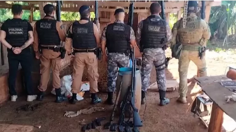 Confira balanço da operação que desarticulou quadrilha que explodiu agência em Diamante do Oeste