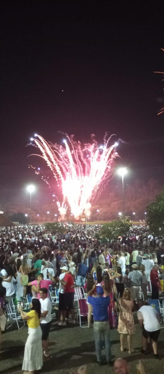 Programação de Réveillon reúne grande público em Marechal Rondon