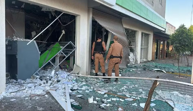Homem é preso suspeito de ser mentor de explosão de banco em Diamante d’Oeste