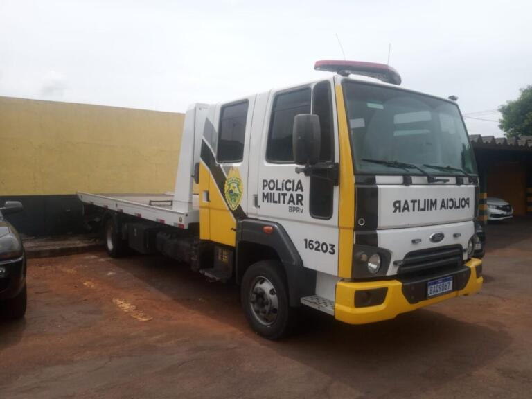 Veículo guincho é entregue à Polícia Rodoviária Estadual de Marechal Rondon