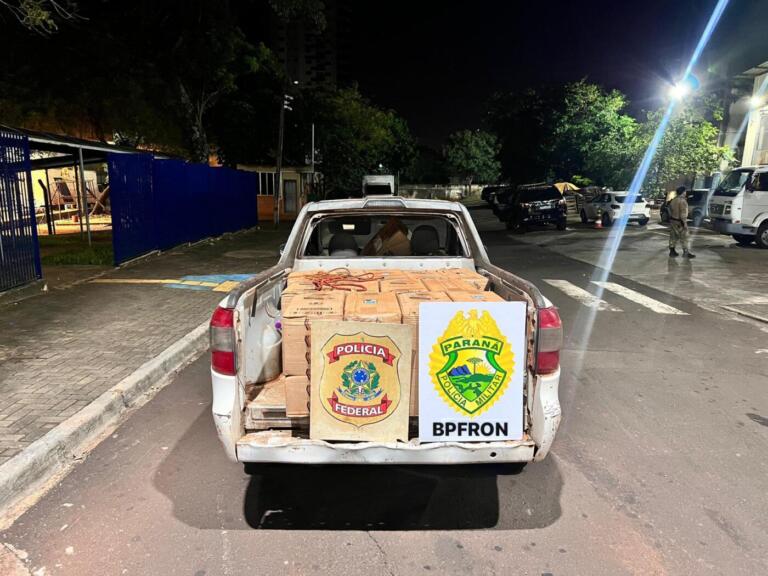 5,2 mil pacotes de cigarros são localizados em área de mata de Santa Helena